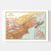 map of Canada