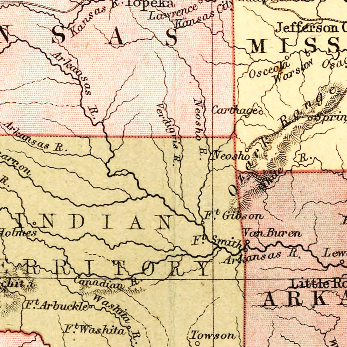 Vintage United States Maps