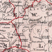 old Spain map