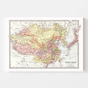 map of China