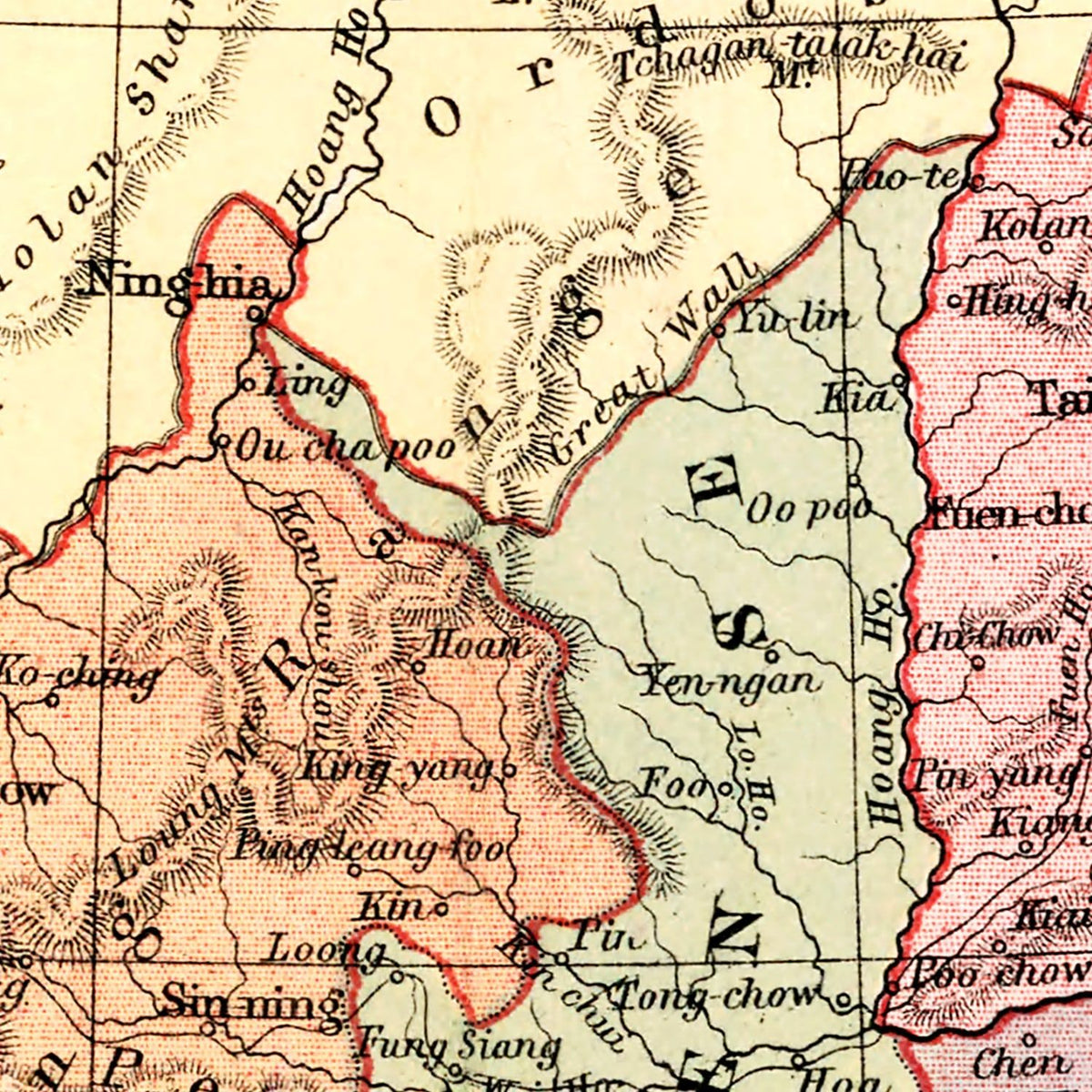 Restored historic details from the 1871 country map of County