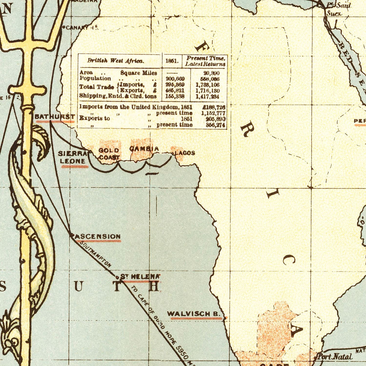 Restored historic details from the 1886 world map of County