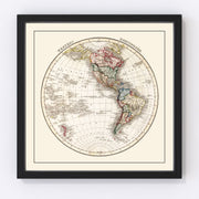 World Vintage Map 1832