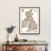 British Isles map ar