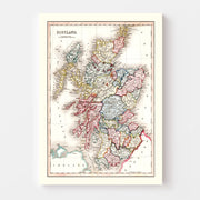 map of Scotland