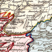 old Scotland map