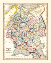 Russia map history
