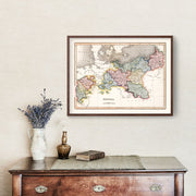 Prussia map art