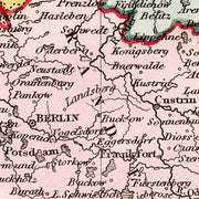 old Prussia map map