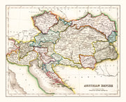 Austria map history