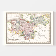 map of Germany map