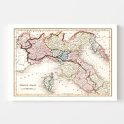 map of North Italy m