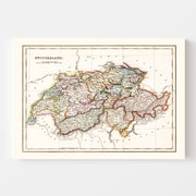 map of Switzerland
