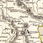 old Greece map
