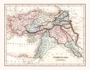 Turkey map history