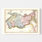map of Russia map