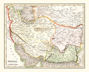 Persia map history