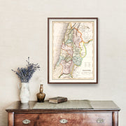 Palestine map art