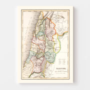 map of Palestine map