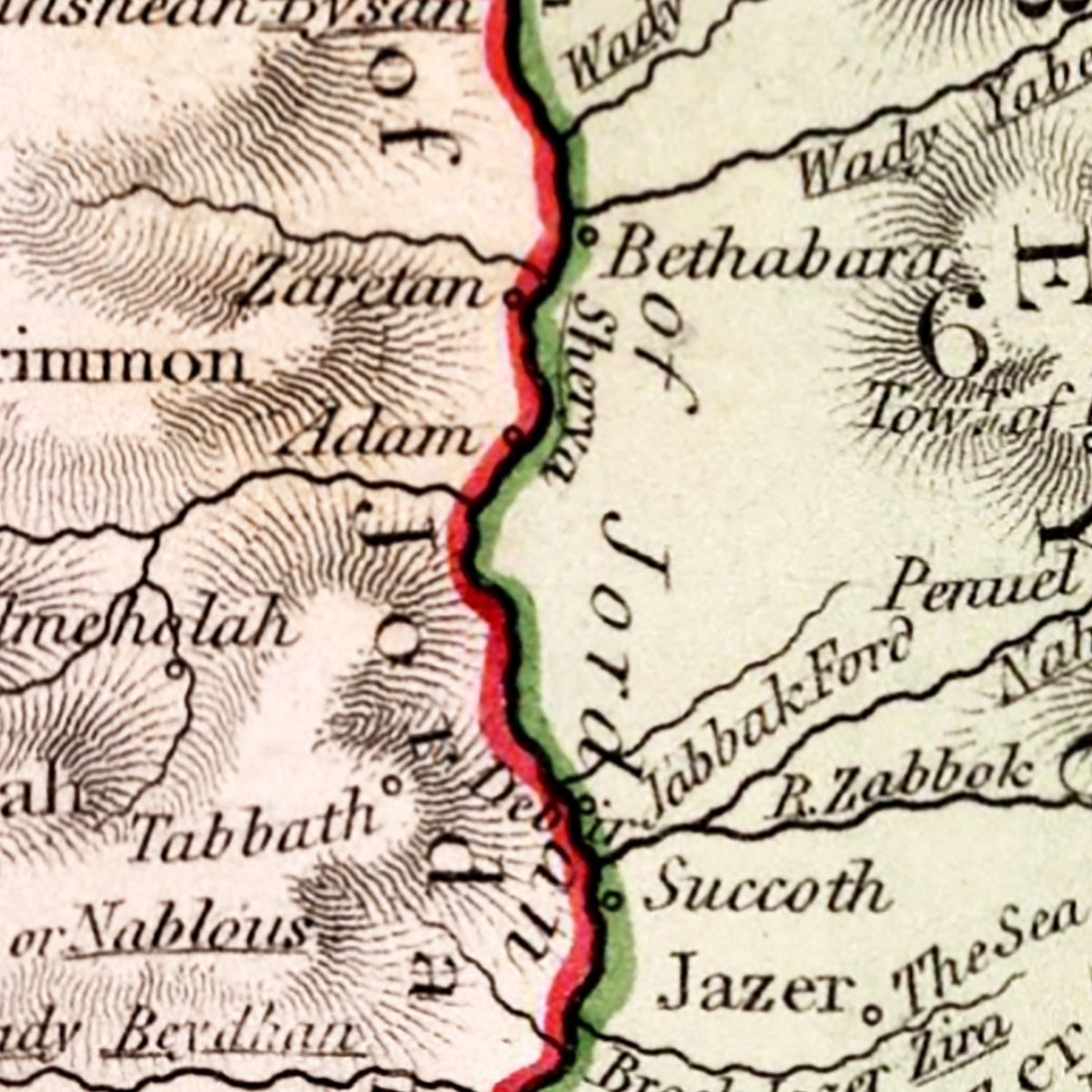 Vintage Palestine Maps