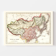 map of China