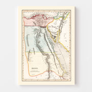 map of Egypt