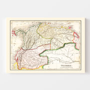 map of Colombia