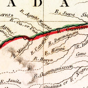 old Colombia map