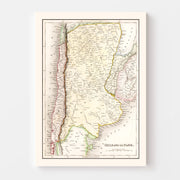 map of Chile
