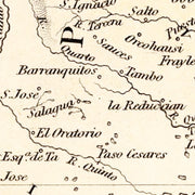 old Chile map