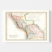 map of Peru