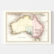 map of Australia