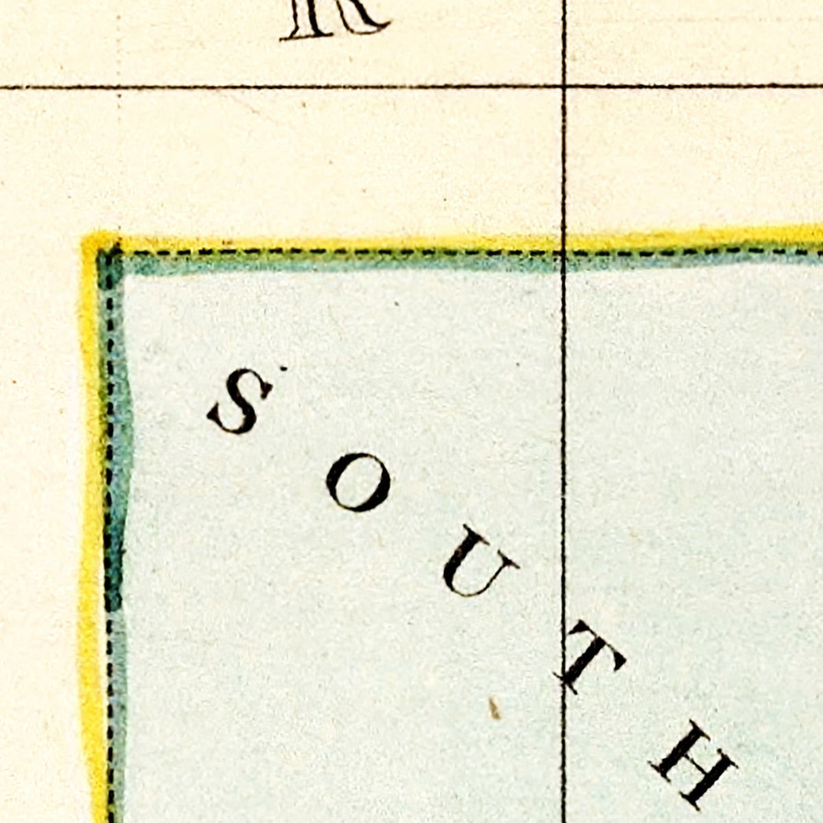 Restored historic details from the 1832 country map of County
