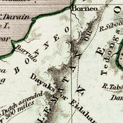 old Asia map