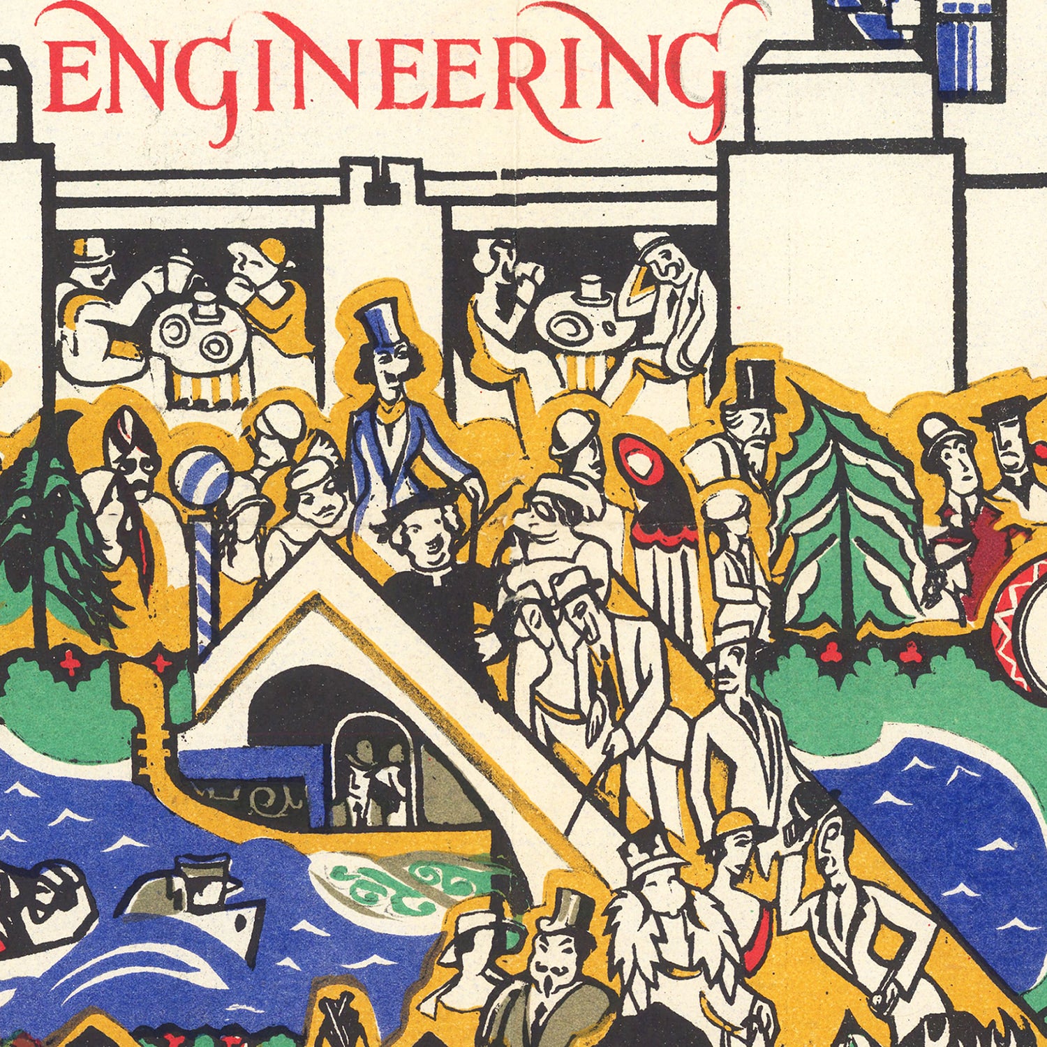 Restored historic details from the 1924 city map of London
