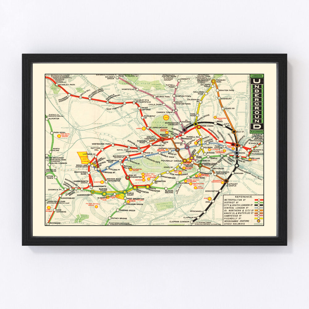 map of London