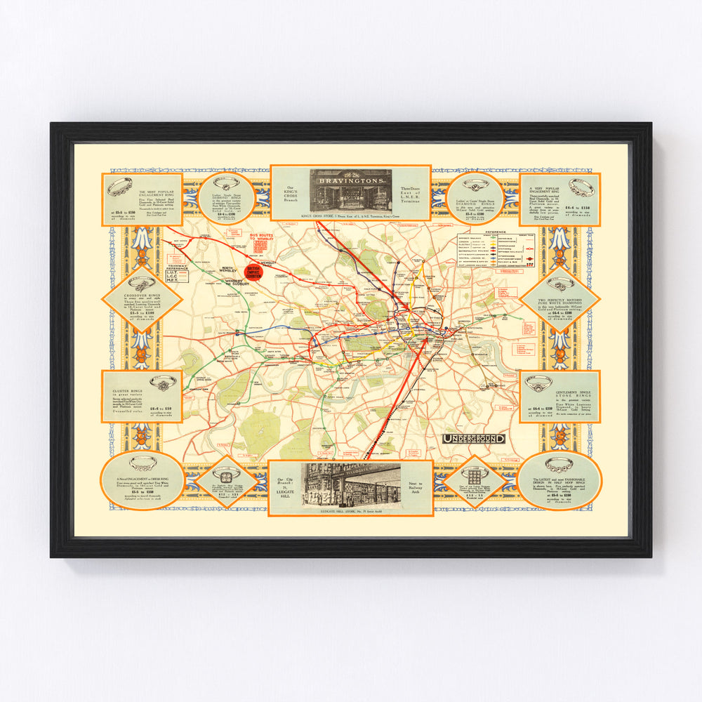 map of London