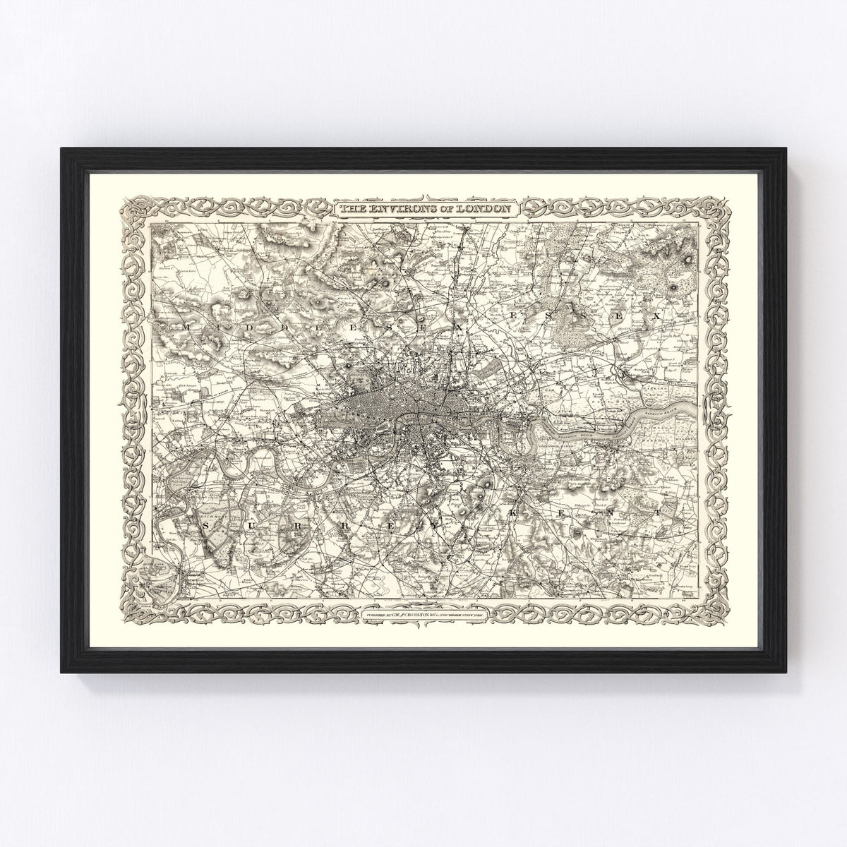 map of London