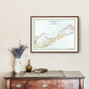 Bermuda map art