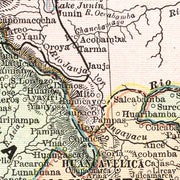 old Peru map