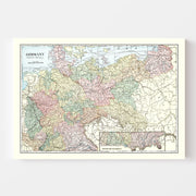 map of Germany