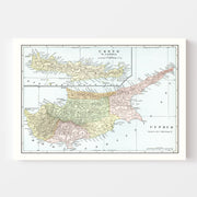 map of Cyprus