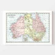 map of Australia