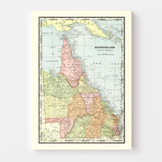map of Australia map