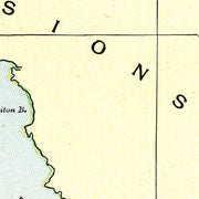 old New Guinea map