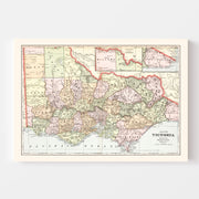 map of Victoria