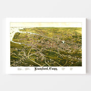 map of Stamford