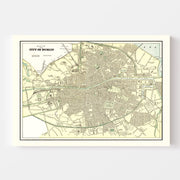 map of Dublin