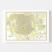 map of Madrid