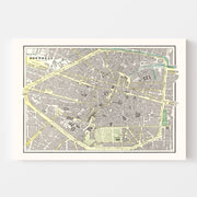 map of Brussels